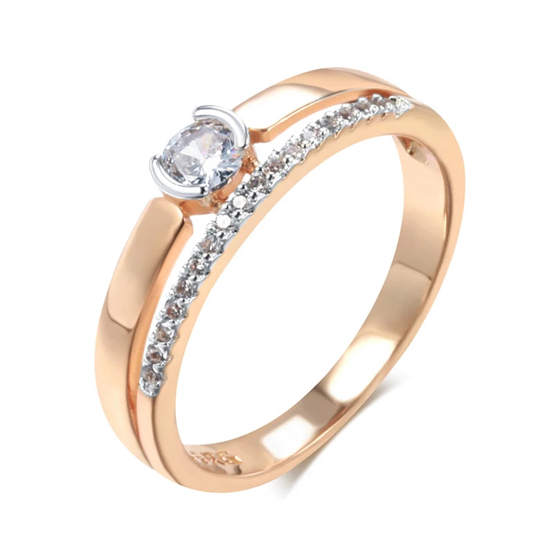 Luxury Natural Zircon Rings For Women